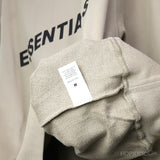 Essentials Brown Hoodie - Photo 4