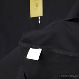 B*rberry Vintage Check Cotton Black Polo Shirt - Photo 4