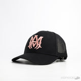 Amiri MA Pink Logo Black Cap - Photo 1