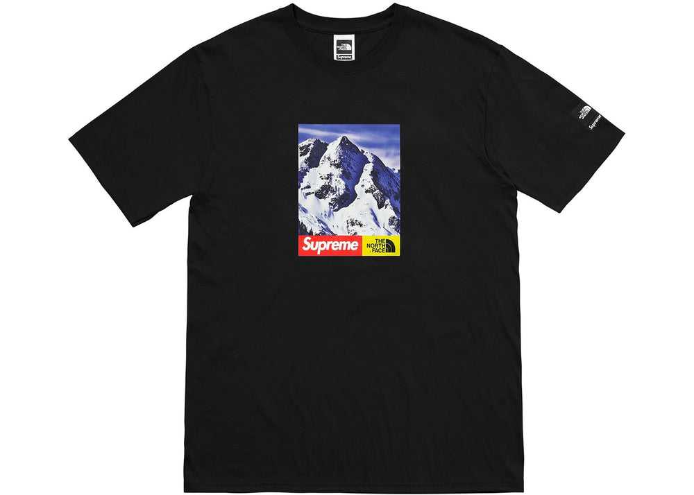 Supreme X North Face Mountain T-shirt Black [ WORTH 250$ / HYPED ]