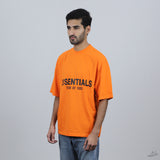 Essentials Fear Of God Orange T-Shirt (Economy Batch) - Photo 2