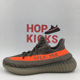 Yeezy Boost 350 grey/solar red [ DOT PERFECT VERSION ] - Photo 2