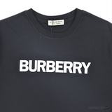 Burberry Plain Logo Printed Black T-Shirt (Imported Premium Finish) - Photo 3