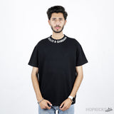 D&GG Neck Logo Black T-Shirt - Photo 1