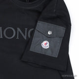Moncler Laminated Logo Cotton T-Shirt - Photo 3