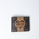 Louis Vuitton x Nigo Multiple Wallet Monogram Stripes Brown (Dot Perfect) - Photo 1