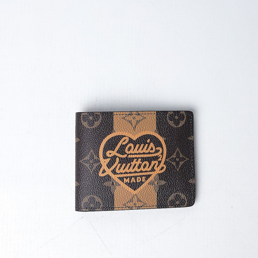 Louis Vuitton x Nigo Multiple Wallet Monogram Stripes Brown (Dot Perfect)