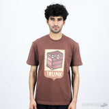 LV Sleeved Cotton Intarsia Crewneck T-Shirt - Photo 1