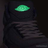J Balvin x Air Jordan 2 Retro Celestine Blue White Multi-Color (Dot Perfect) - Photo 14