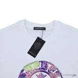 Chrome Hearts Horse Shoe Logo Printed White T-Shirt (Imported Premium Finish) - Photo 6