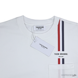 Thom Browne Tri Strip Printed T-Shirt (Imported Premium Finish) - Photo 3