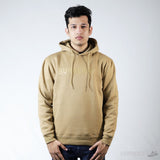 Burberry Camel Logo Print Cotton Hoodie (Dot Perfect) - Photo 1