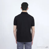 LV Plain Black Polo Shirt - Photo 3