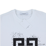 Givenchy Printed Logo White T-Shirt (Imported Premium Finish) - Photo 3