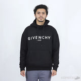 Givenchy Reverse Logo Hoodie Black - Photo 1