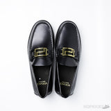 Versace Black Leather Metal Logo (Dot Perfect) - Photo 11