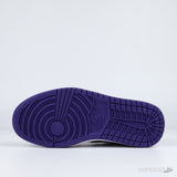 Air Jordan 1 Low "Court Purple" [Without box] - Photo 3