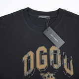 Dolce & Gabbana Logo Patch Black T-Shirt (Imported Premium Finish) - Photo 3