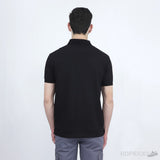 LV Plain Black Polo Shirt - Photo 6
