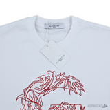 Givenchy Monogram Embroidered Logo New T-Shirt (Imported Premium Finish) - Photo 3