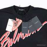 Balmian T-shirt with Balmain Letter Logo - Photo 3