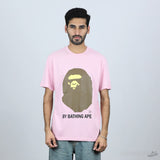 Bape Classic Logo Brown Pink T-Shirt (Economy Batch) - Photo 1