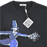 Loewe x Studio Ghibli Howl's Moving Castle Turnip Hud Black T-Shirt (Imported Premium Finish) - Photo 6