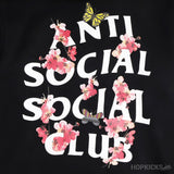 Anti Social Social Club Smells Bad Hoodie Black - Photo 3