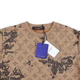 LV Logo Camo Sweatshirt (Brown) - Photo 6