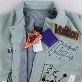 Louis Vuitton Varsity Leather Blouson Aqua - Photo 13