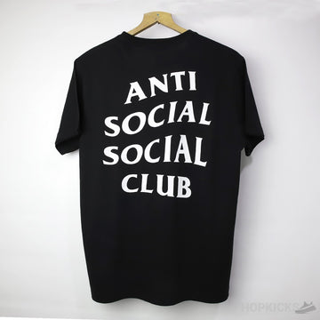 Anti Social Social Club Black Tee [HOP Batch]