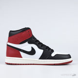 Air Jordan 1 High OG "Black Toe" Reimagined (Dot Perfect) - Photo 3
