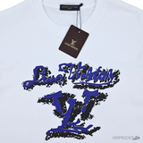 Louis Vuitton Printed White T-Shirt (Imported Premium Finish) - Photo 4
