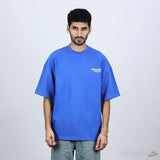 Essential Fear Of God Printed Blue T-Shirt (Economy Batch) - Photo 1