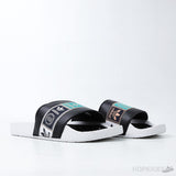 Adillete Boost Slide White Black Green (Premium) - Photo 7