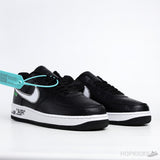 LV x Air Force 1 Low Trainer Sneaker Black White - Photo 7