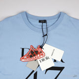 Christian Dior Men's Light Blue Tee - Photo 3