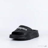 Hush Puppies Wave-walk Thunder Slides (Black) - Photo 3