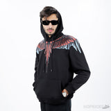 Marcelo Burlon County of Milan Icon Wings Drawstring Hoodie - Photo 3