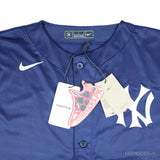 Men's New York Yankees Aaron Judge Nike Navy Big & Tall Player Jersey - Photo 3
