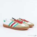 Adidas x Gucci Gazelle White Green Red (Premium Plus Batch) - Photo 7