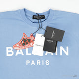 Balmain Paris Blue T-shirt - Photo 3