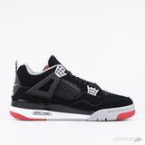 Air Jordan 4 Retro OG 'Bred' (Premium Plus Batch) (Slightly Stitching Issue) - Photo 3