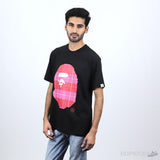 Bape Red Classic Print Black T-shirt (Economy Batch) - Photo 5
