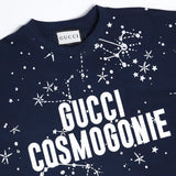 Gucci Star Logo Print Embellished T-Shirt - Photo 3