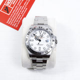 R*lex Explorer II Oyster, 42 mm, Oystersteel (Slightly Used) With Complete Package - Photo 3