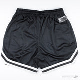 Brooklyn Nets White and Black Strip NBA Shorts | Original Product - Photo 3