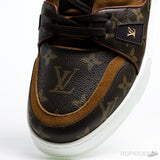 LV Trainer Suede Brown (Transparent Sole) - Photo 11