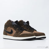 Air Jordan 1 Mid SE Dark Chocolate (Dot Perfect) - Photo 10