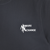 Armani Exchange Logo Black T-Shirt (Imported Premium Finish) - Photo 3